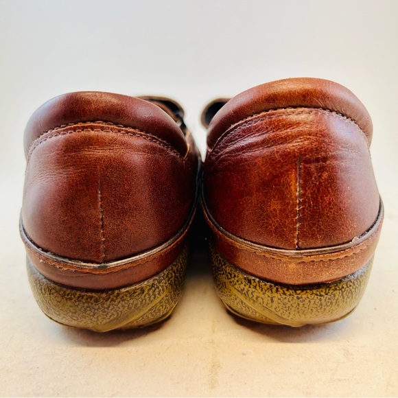 Naot Brown Matai Swirl Adjustable Flat Mary Janes, size 39 8 - Picture 7 of 11